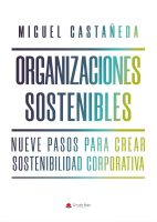 Organizaciones Sostenibles: Nueve pasos para crear sostenibilidad corporativa